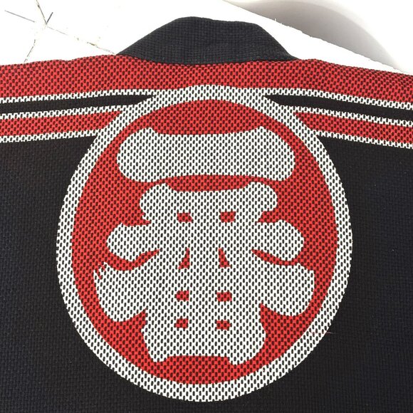 Kimono 30’s -  50’s Japanese Fireman’s Cotton Work Hanten Jacket Collectible - Picture 6 of 15